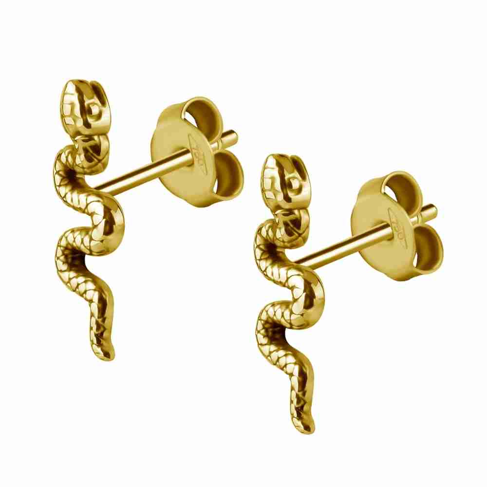 GULDPLÄTERADE STÅL STUDS | BLENDA