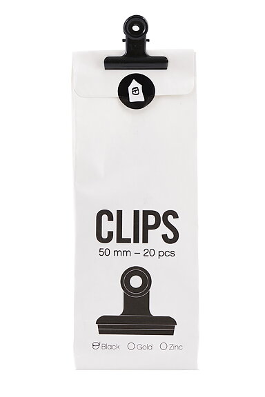 Clips, Svarta 20 st