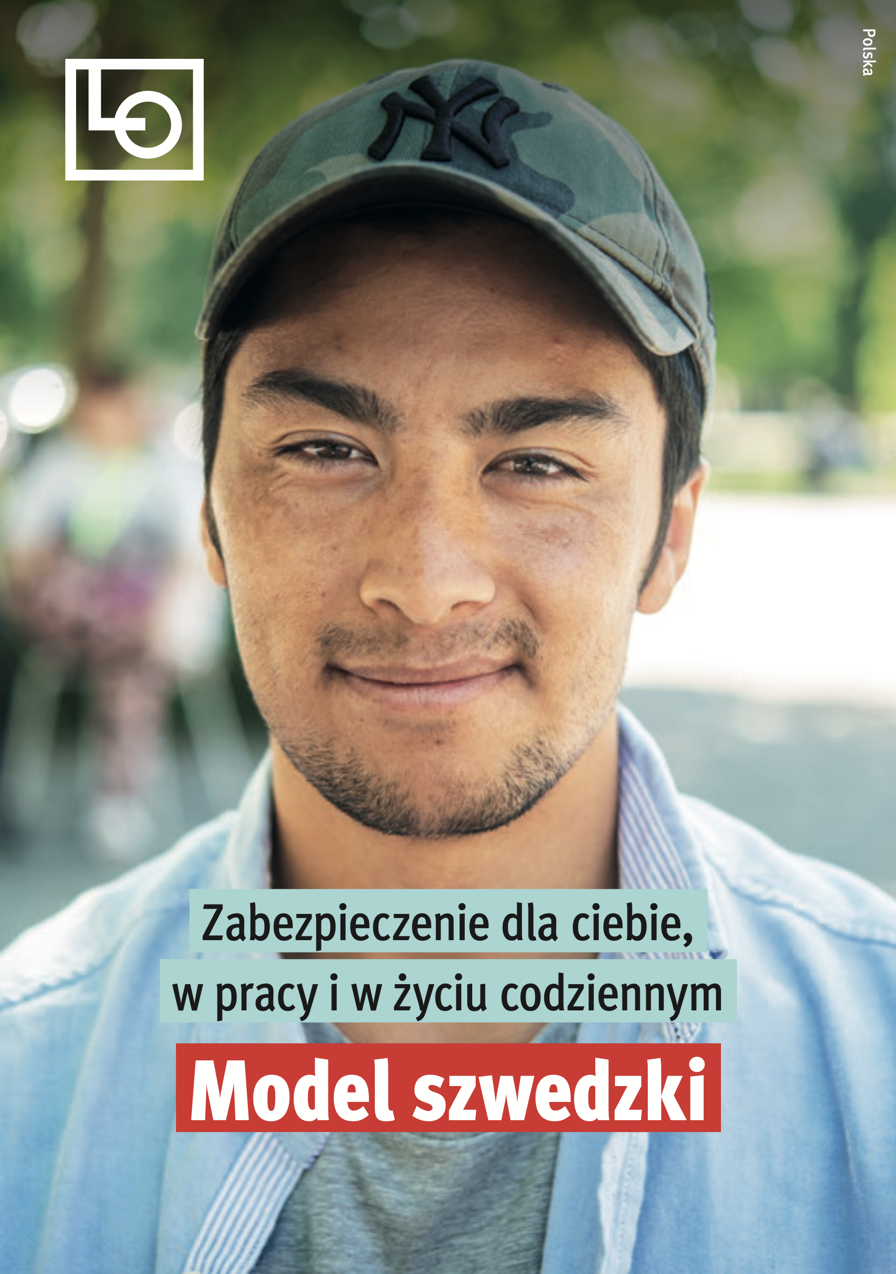 Folder A5 - Den svenska modellen Polska