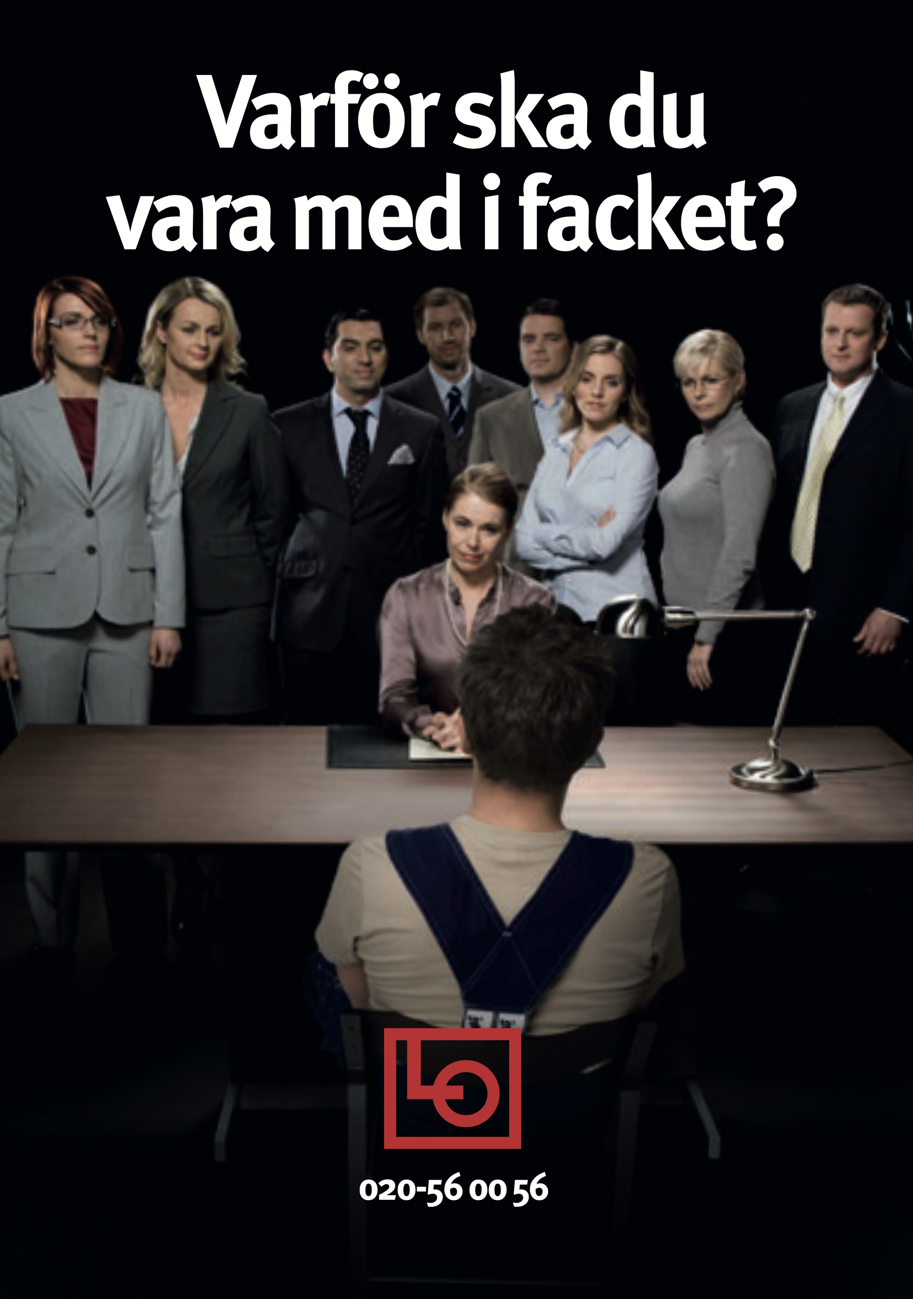 Folder A6 - Varför ska du vara med i facket? Svenska
