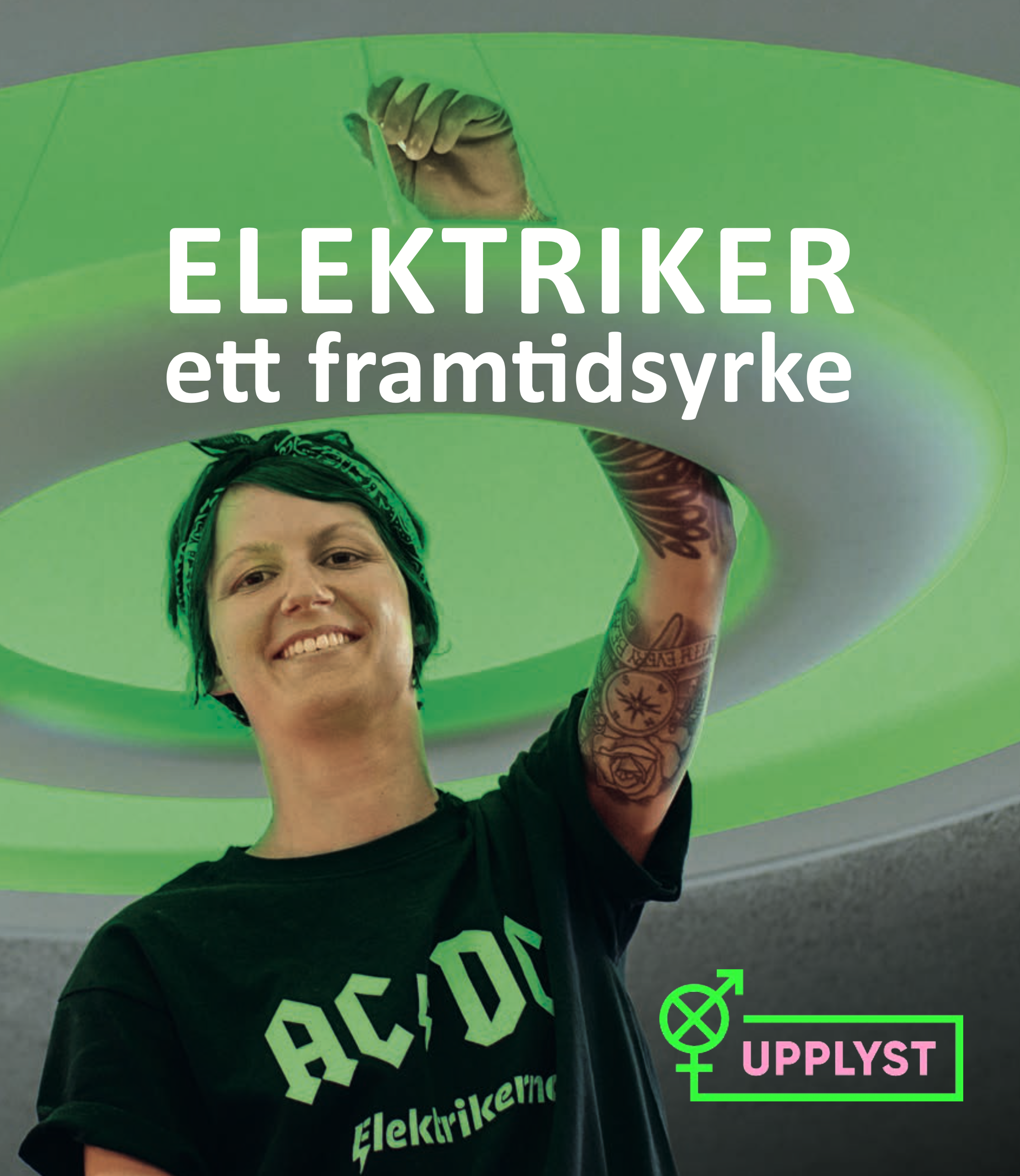 Folder Upplyst - Elektriker - ett framtidsyrke