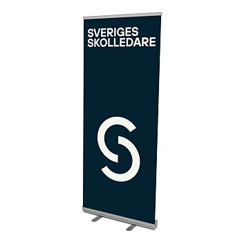 Rollup Sveriges Skolledare 85x200 cm - Blå