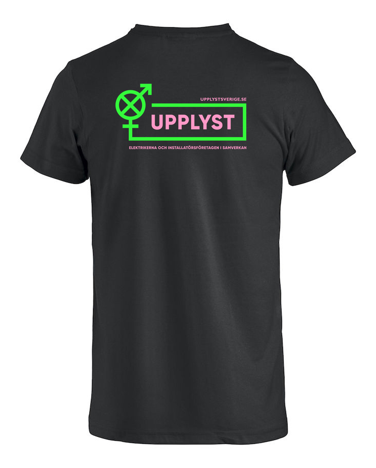 T-Shirt Upplyst Basic T - Herr - Svart - 2