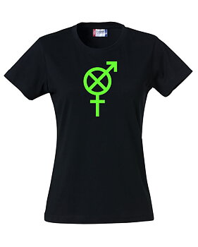 T-Shirt Upplyst Basic T - Dam - Svart