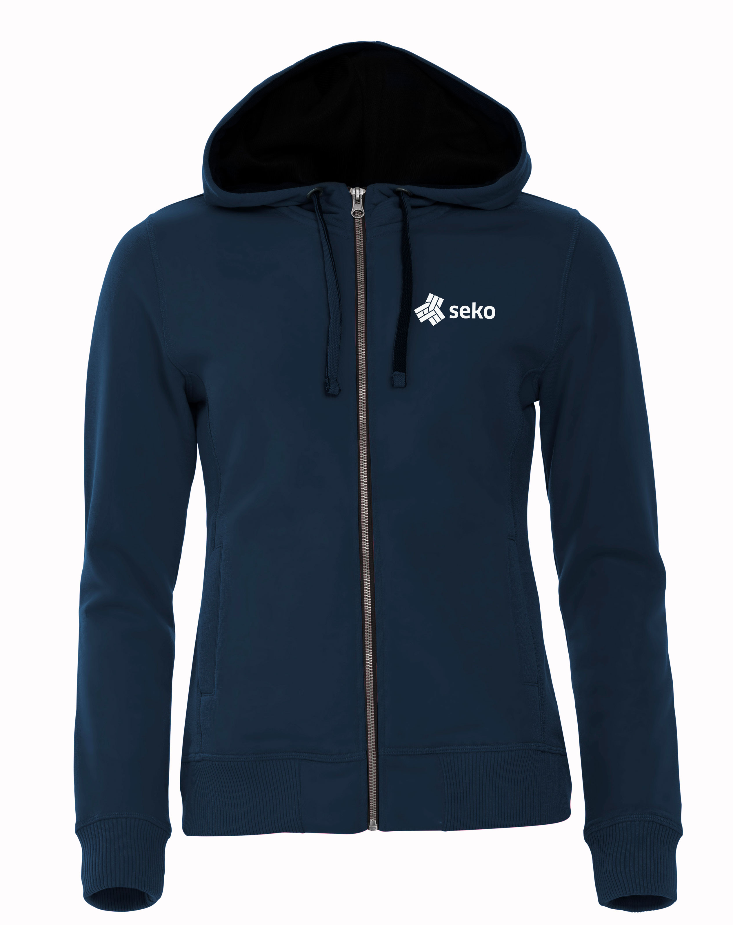 Hoodtröja Full Zip Classic - Dam - Flera färger - 2