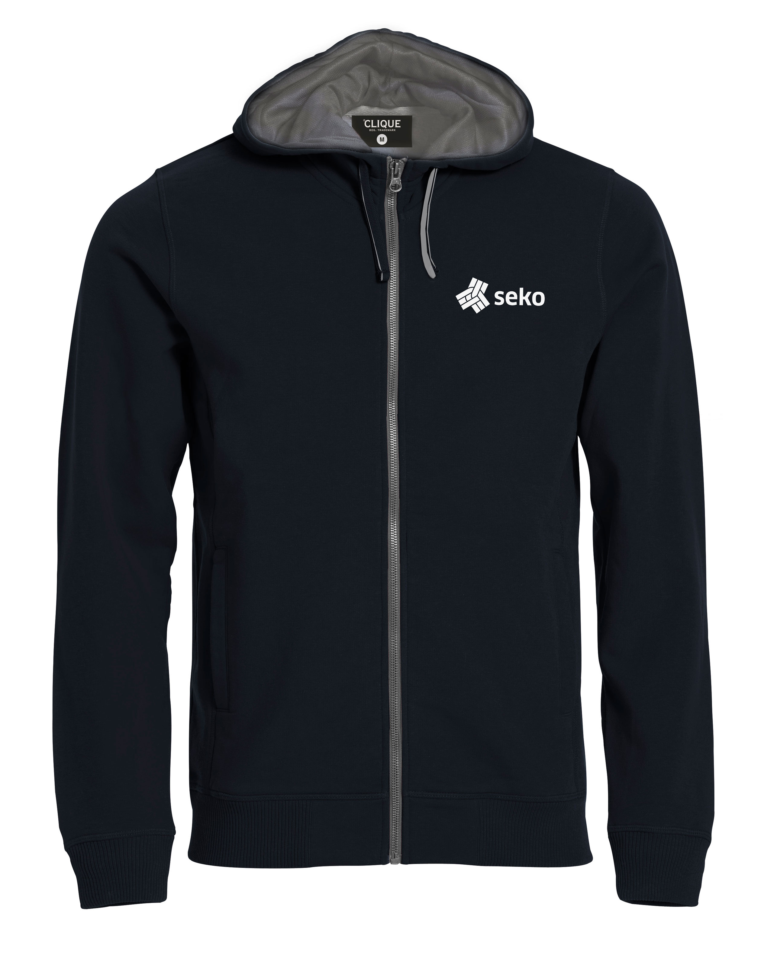 Hoodtröja Full Zip Classic - Herr - Flera färger - 5
