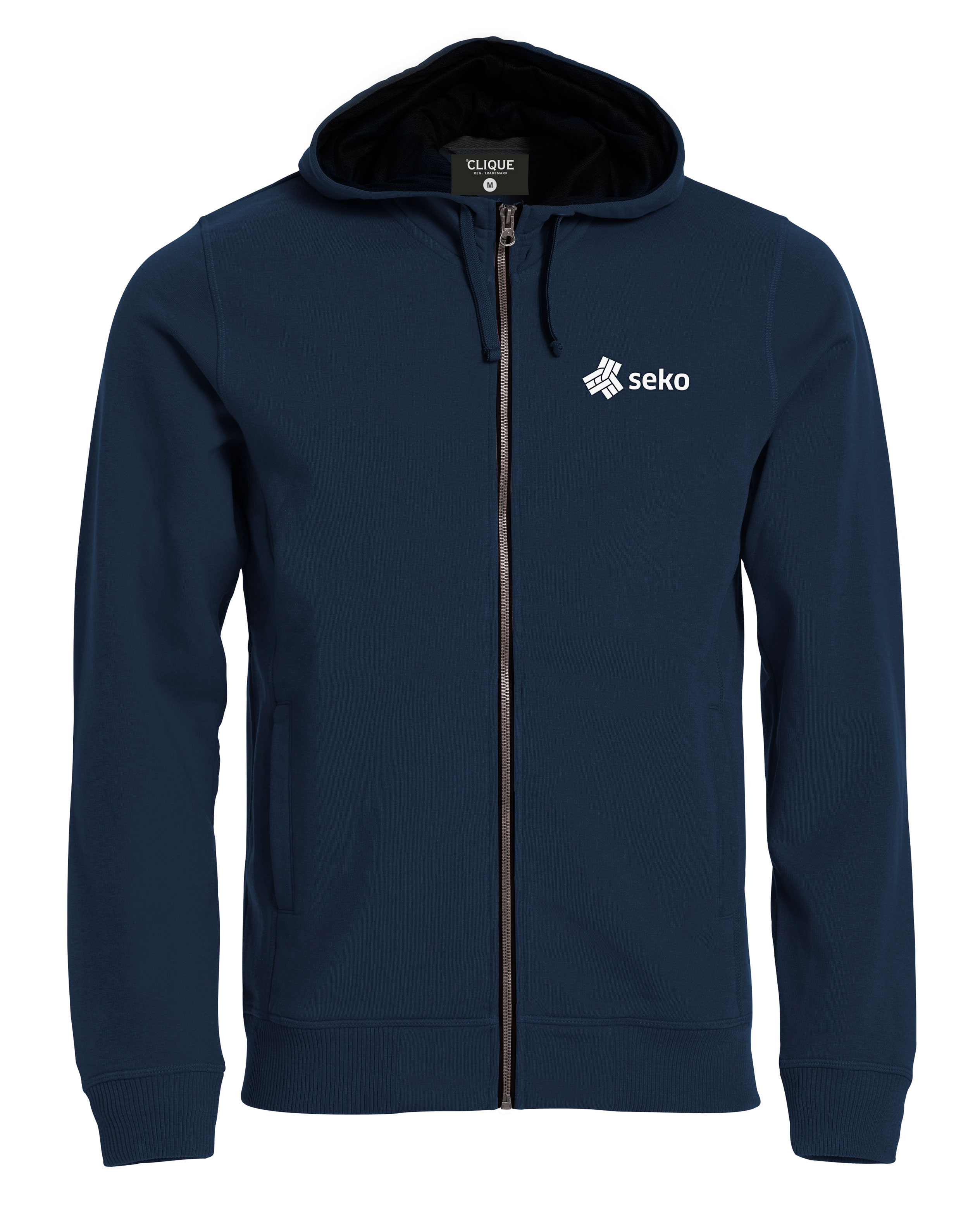 Hoodtröja Full Zip Classic - Herr - Flera färger - 2