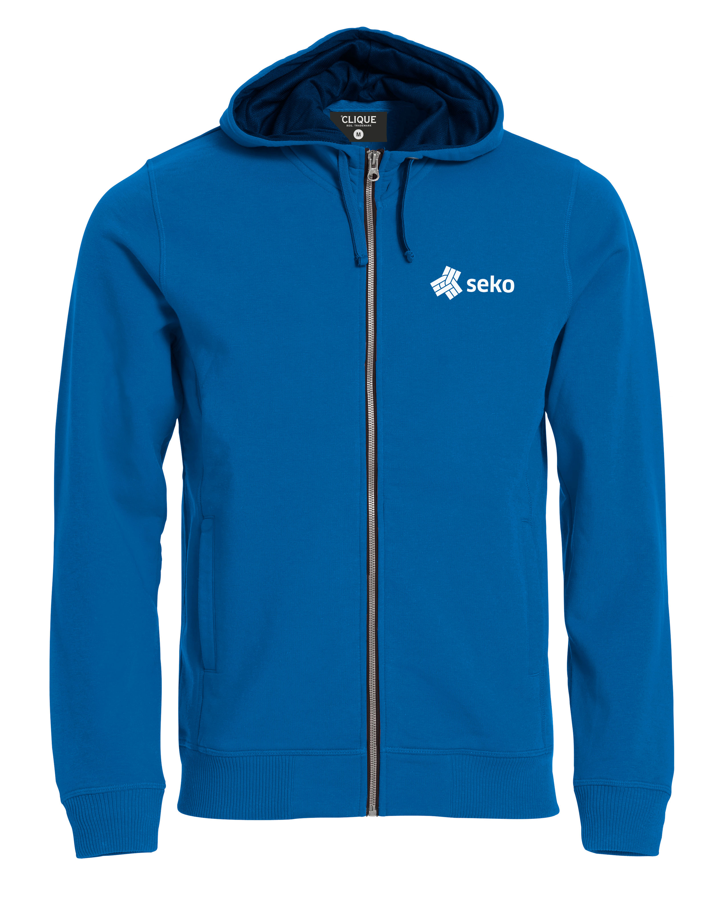 Hoodtröja Full Zip Classic - Herr - Flera färger - 4