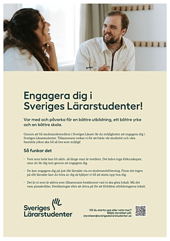 Engagera dig i Sveriges Lärarstudenter! - Flyer A5 - pdf