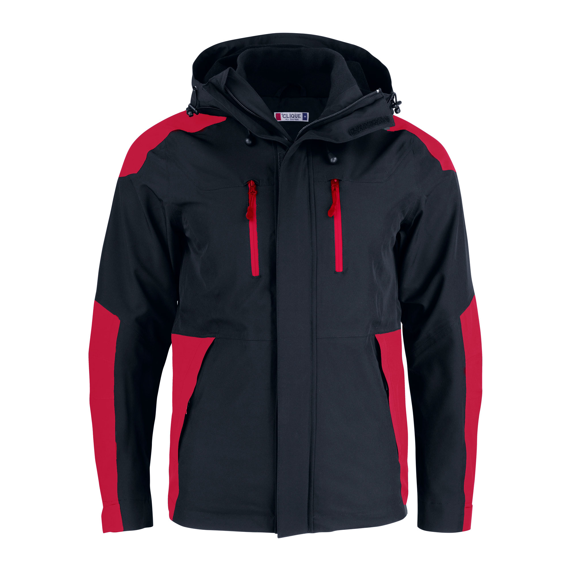 Jacka - Stafford - Unisex - Röd/svart
