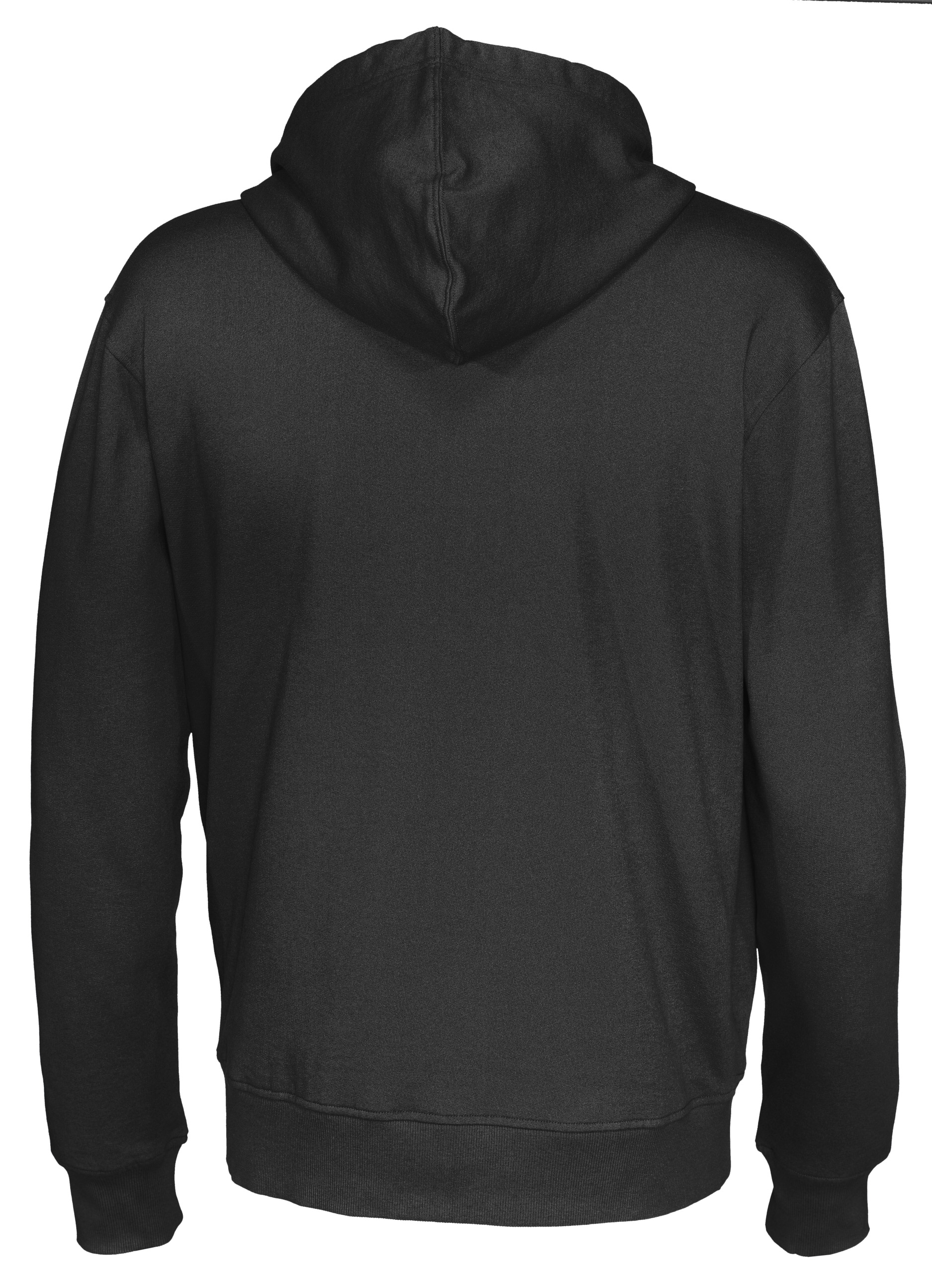 Hoodtröja Full zip CottoVer - Herr - Svart - 3
