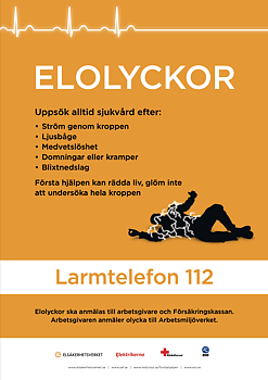 Elolyckor - Affisch A3