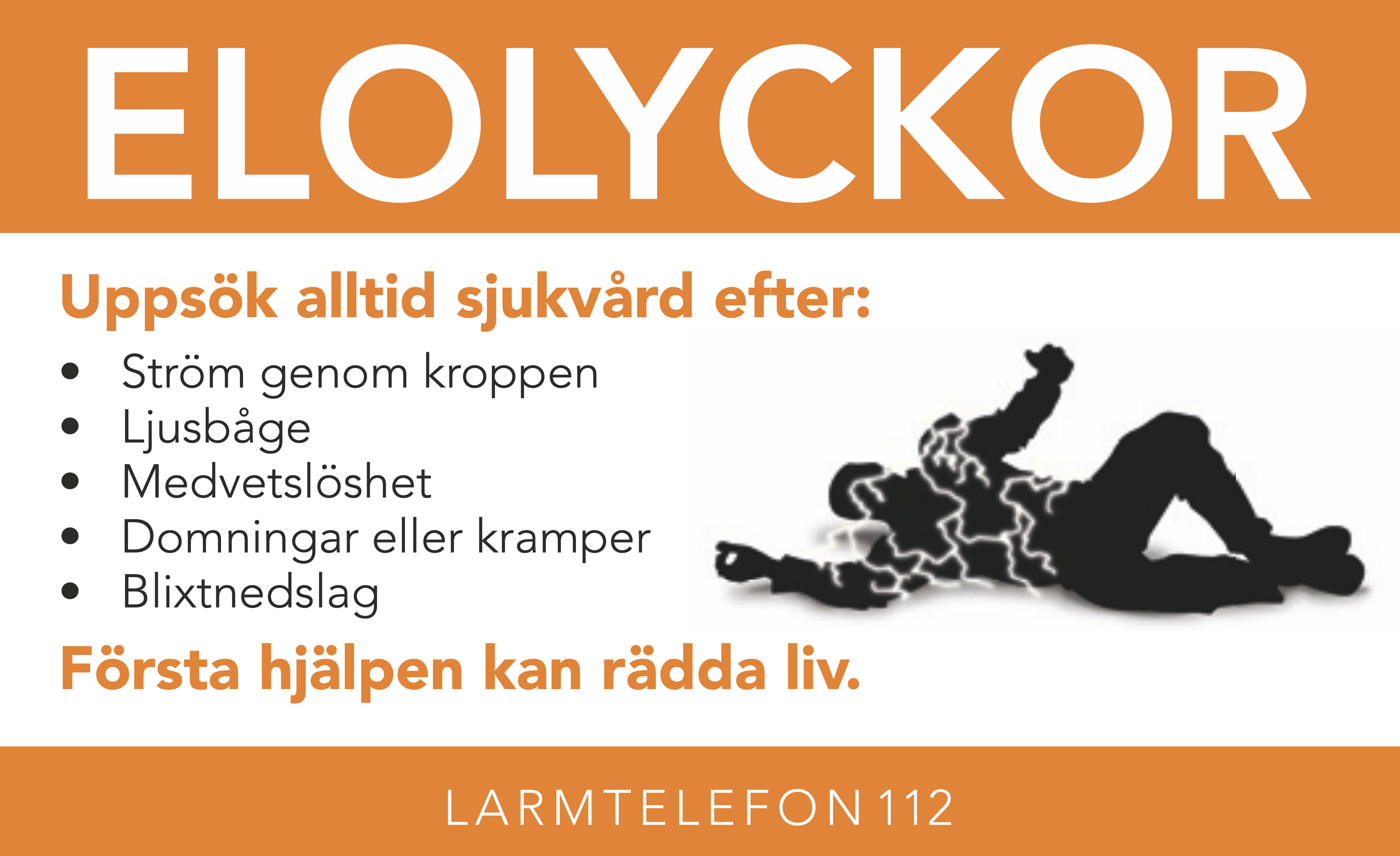 Elolyckor - Fickkort