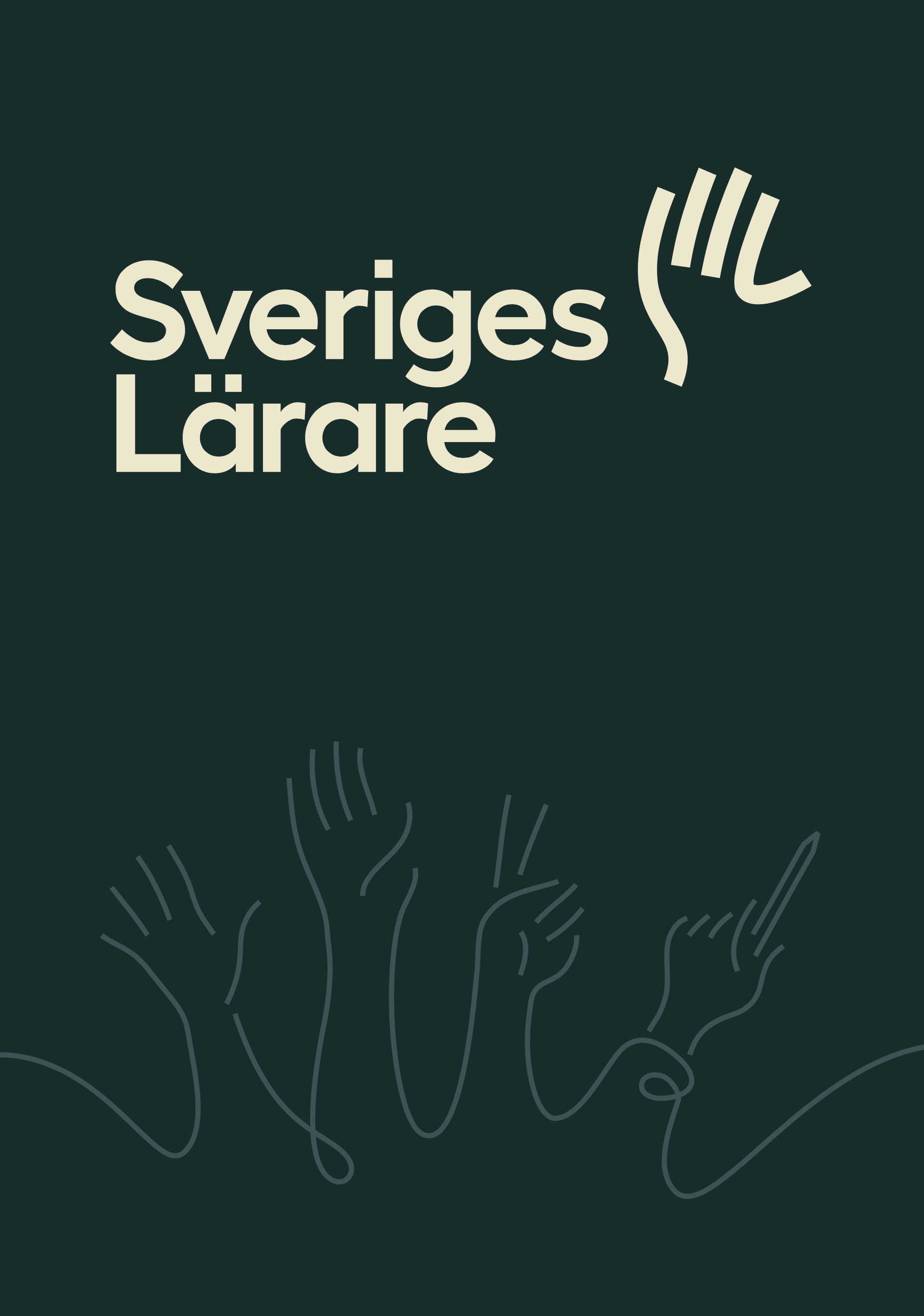 Skylt A3 - Sveriges Lärare - stående