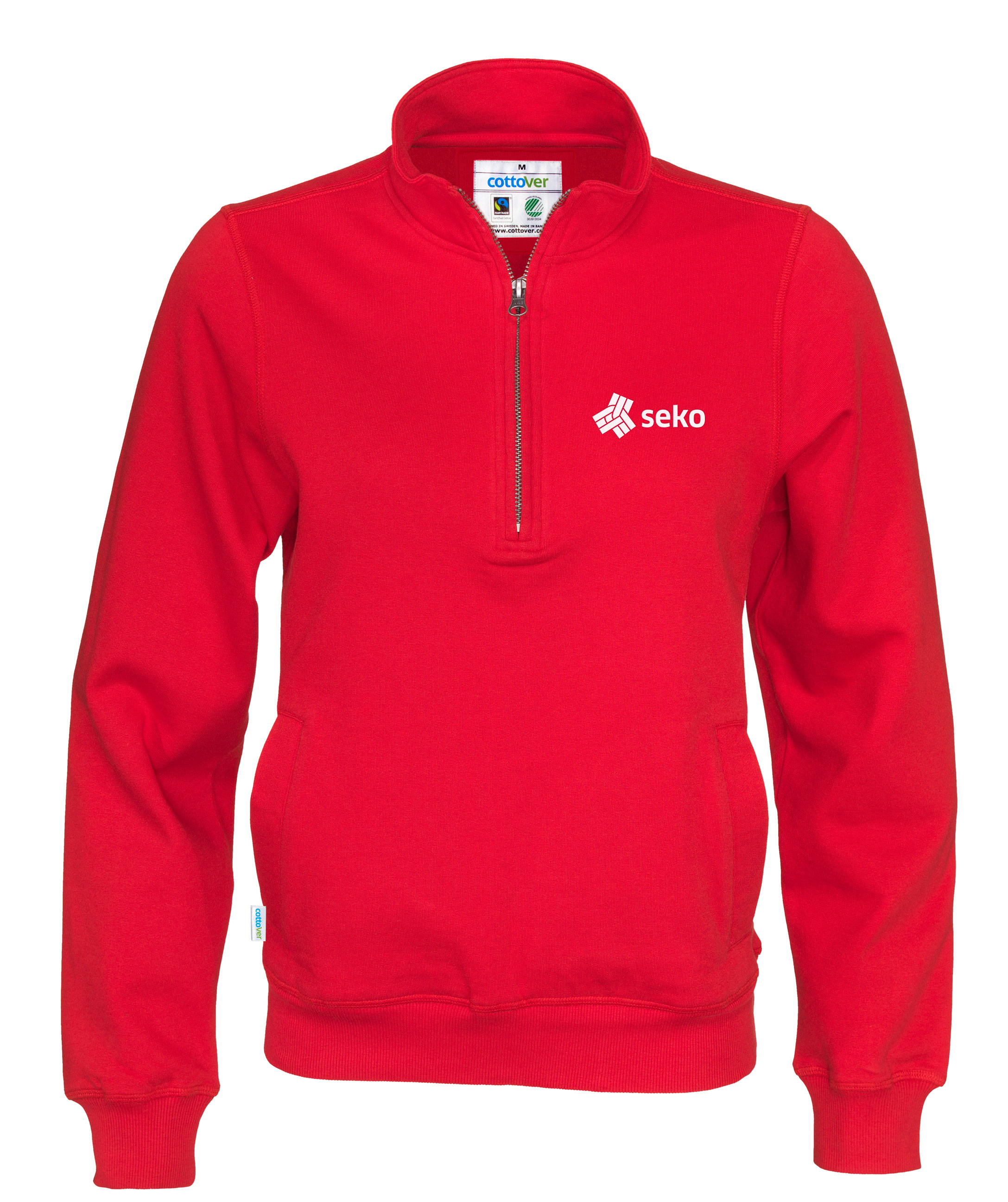 Tröja Half zip CottoVer - Unisex - Flera färger