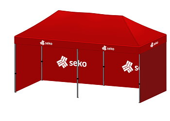 Tält med tak - 6x3 m