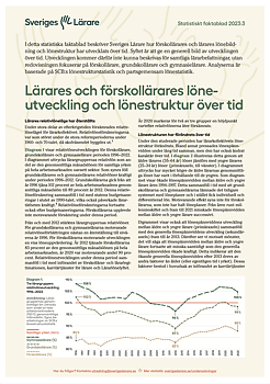 Lärares och förskollärares löneutveckling och lönestruktur över tid - pdf