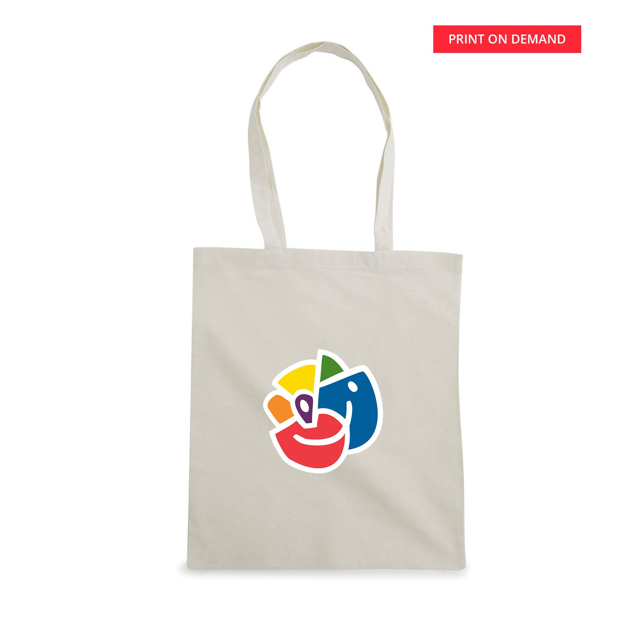 Tygkasse Fairtrade Pride - Naturvit