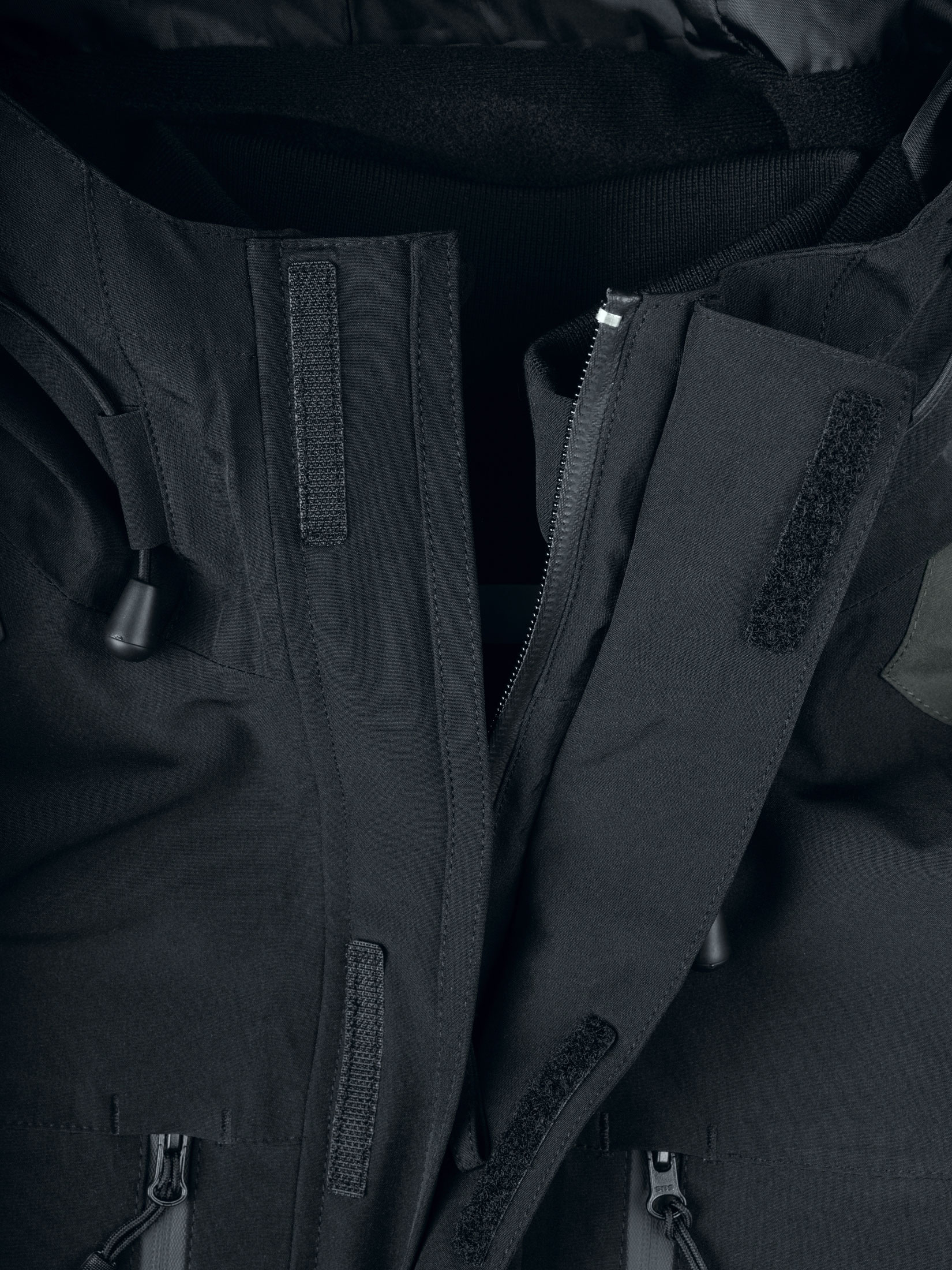 Jacka - Stafford - Unisex - Röd/svart - 4