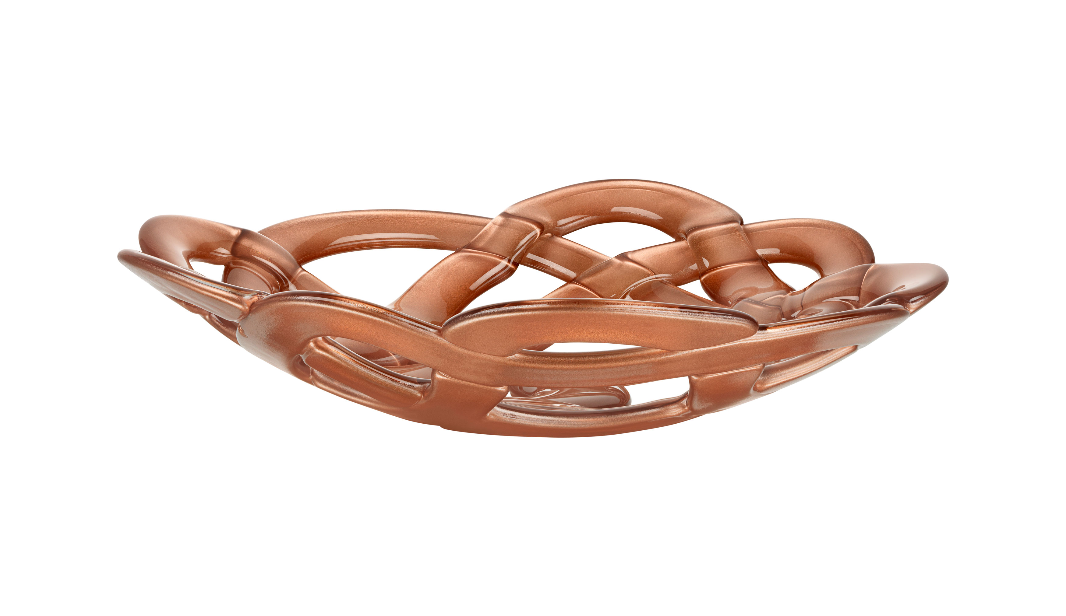 Skål BASKET - 385 mm - Koppar