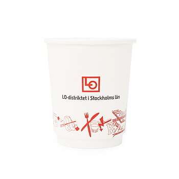Pappmugg Mönster - 24 cl