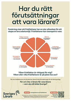 Har du rätt förutsättningar att vara lärare? – affisch A3 – pdf