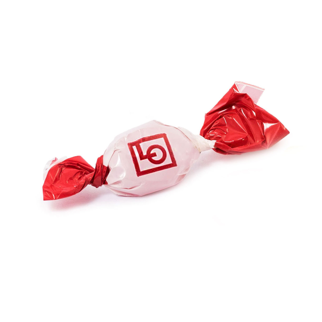 Godis twistade karameller chokladfylld mint, hallon/lakrits, smörkola - 5 kg/förp