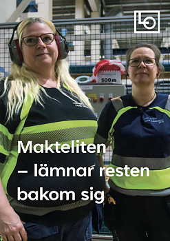 Folder A5 - Makteliten - lämnar resten bakom sig