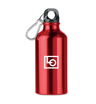 Vattenflaska med karbinhake - 400 ml