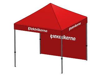 Tält med en vägg - 3x3 m