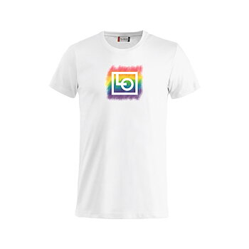 T-Shirt Pride - Unisex - Vit