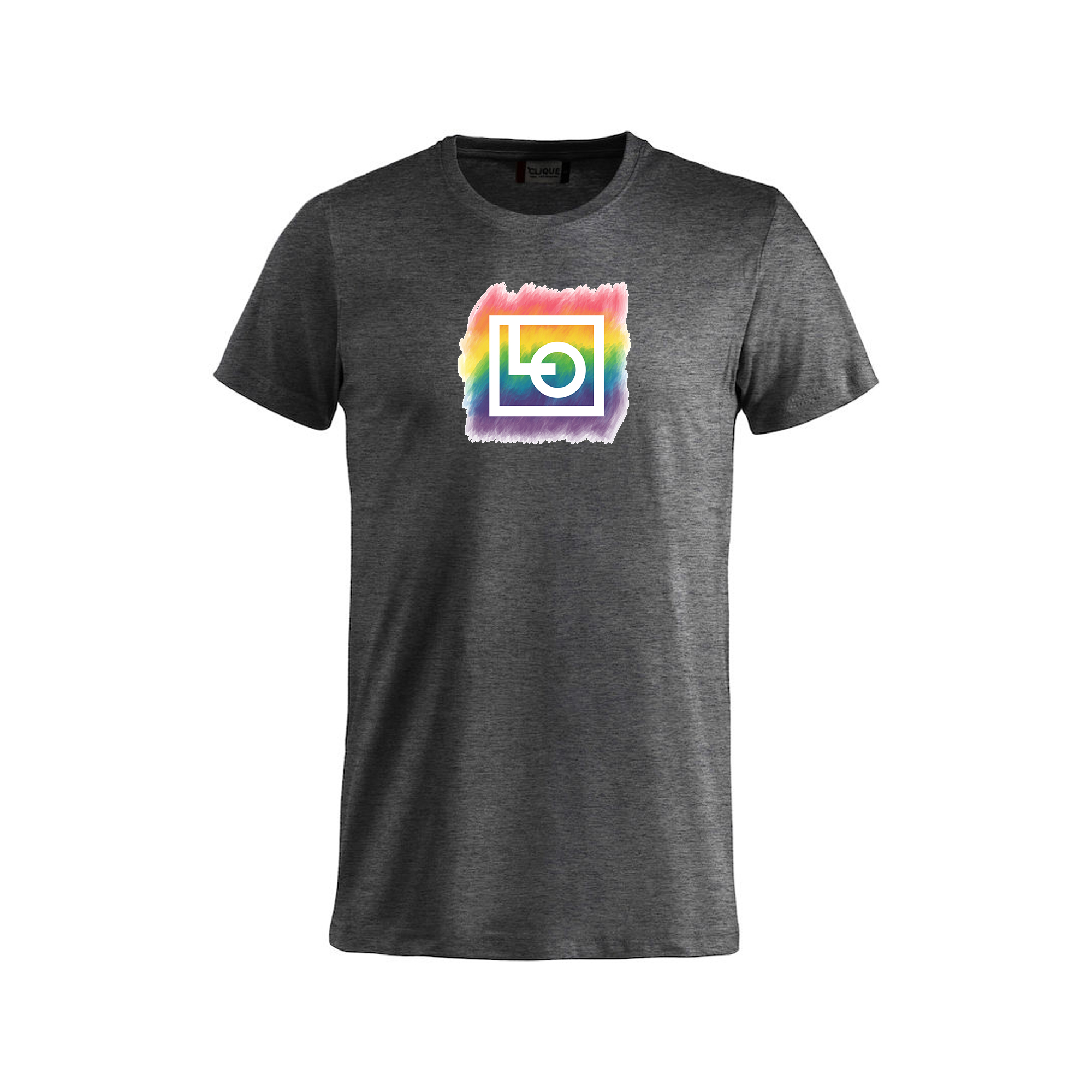 T-Shirt Pride - Unisex - Antracit-grå
