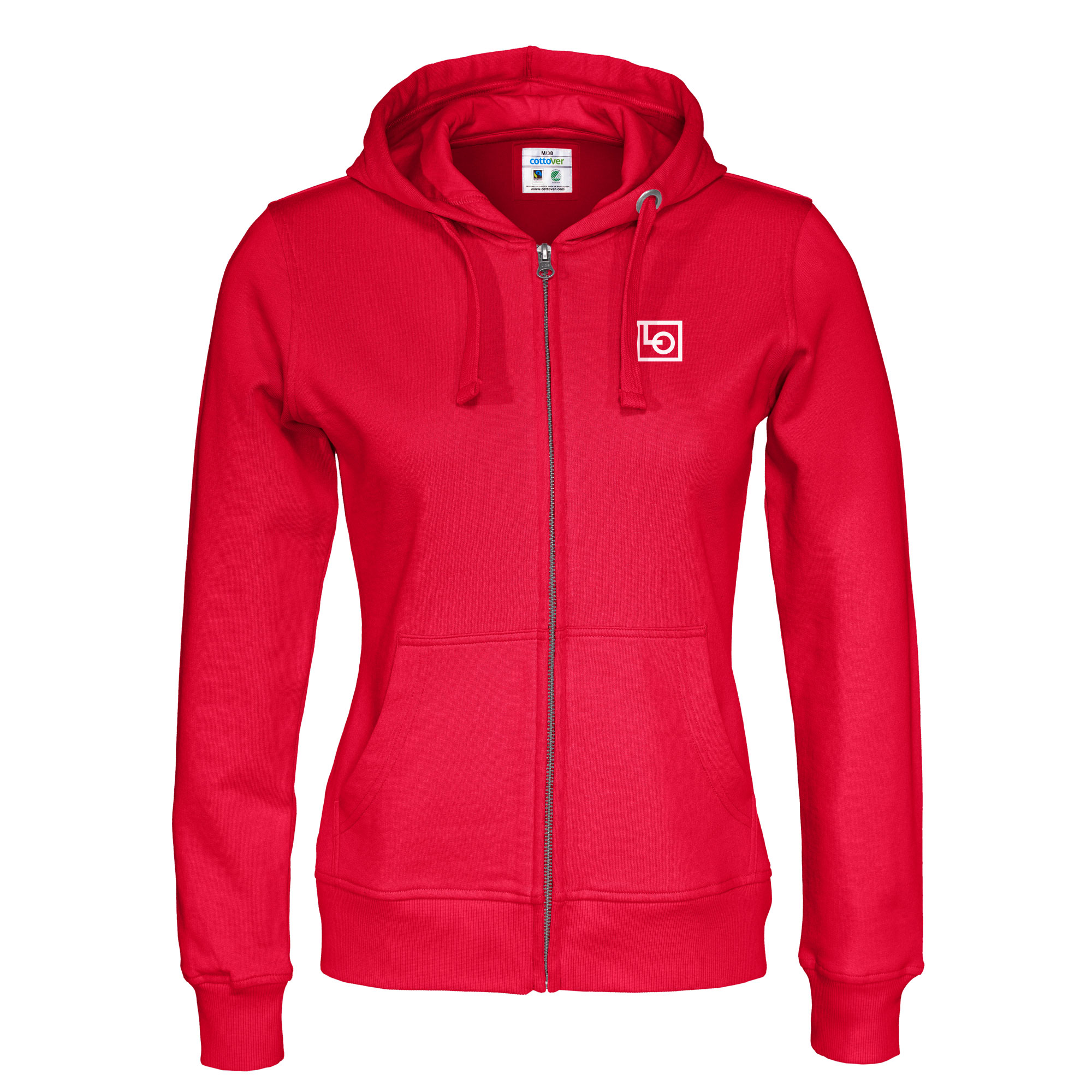 Hoodtröja Full zip CottoVer - Dam - Flera färger - 5