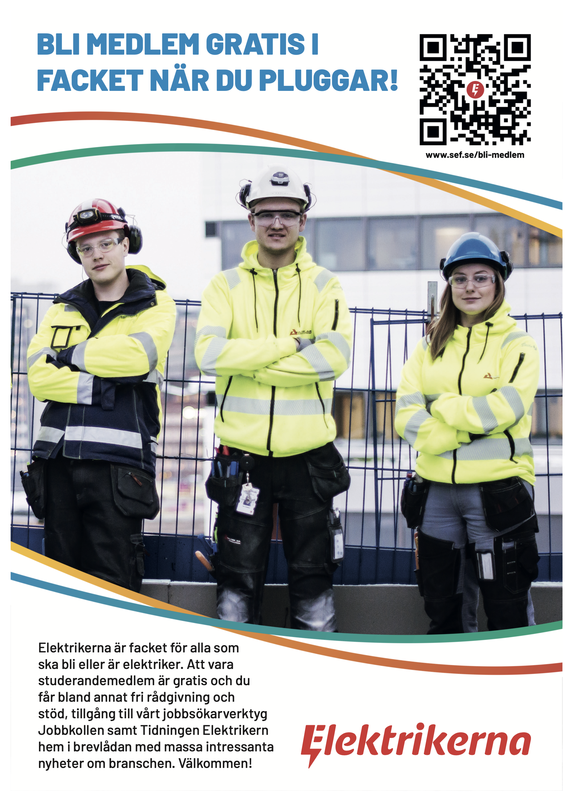 Affisch A3 - Bli studerandemedlem