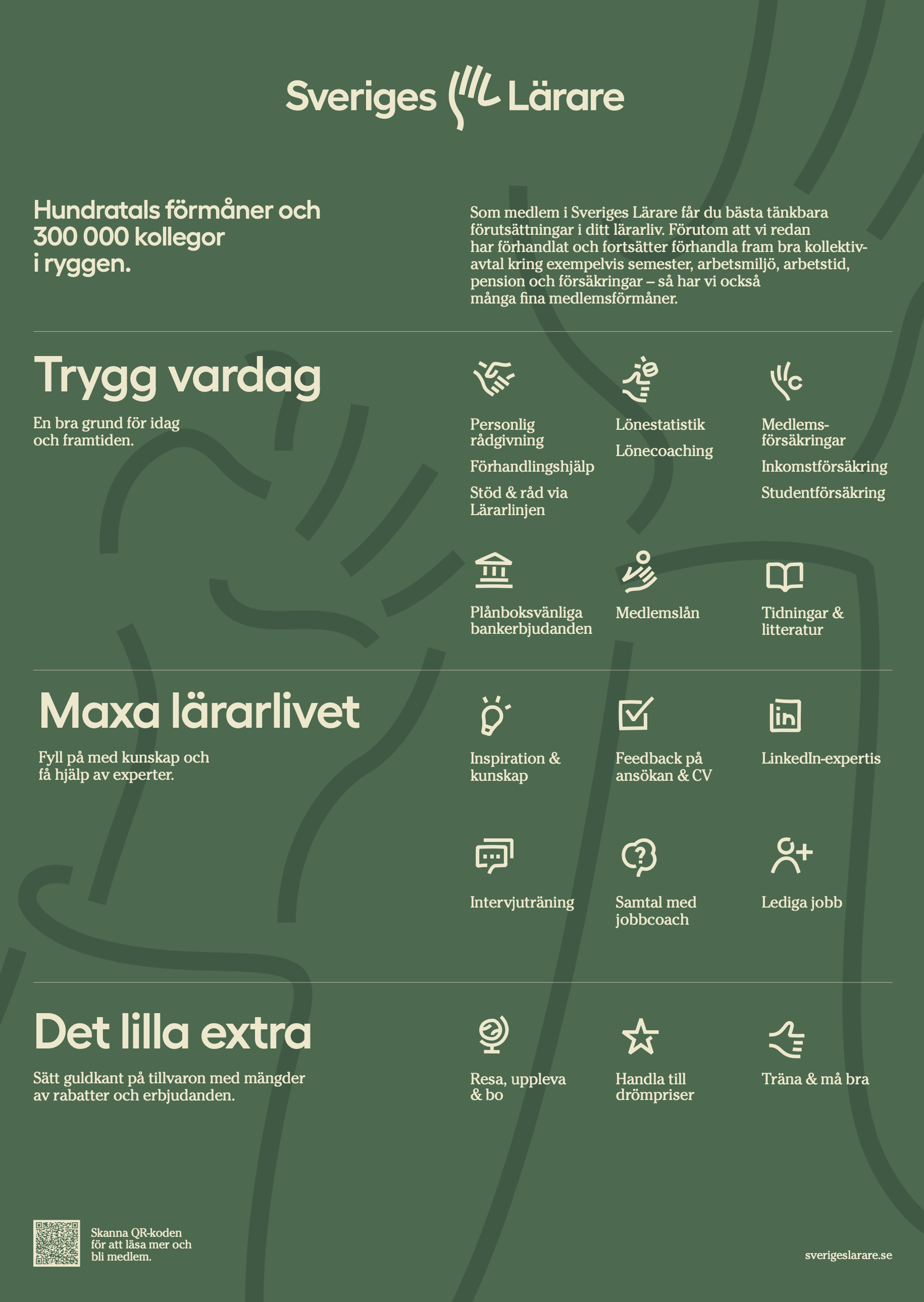 Medlemsförmåner - affisch A3