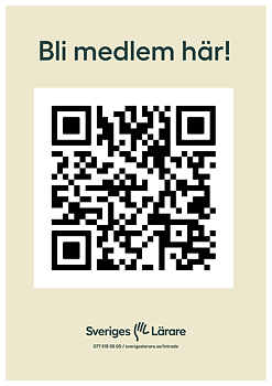 Bli medlem här! – A4 med QR-kod - pdf
