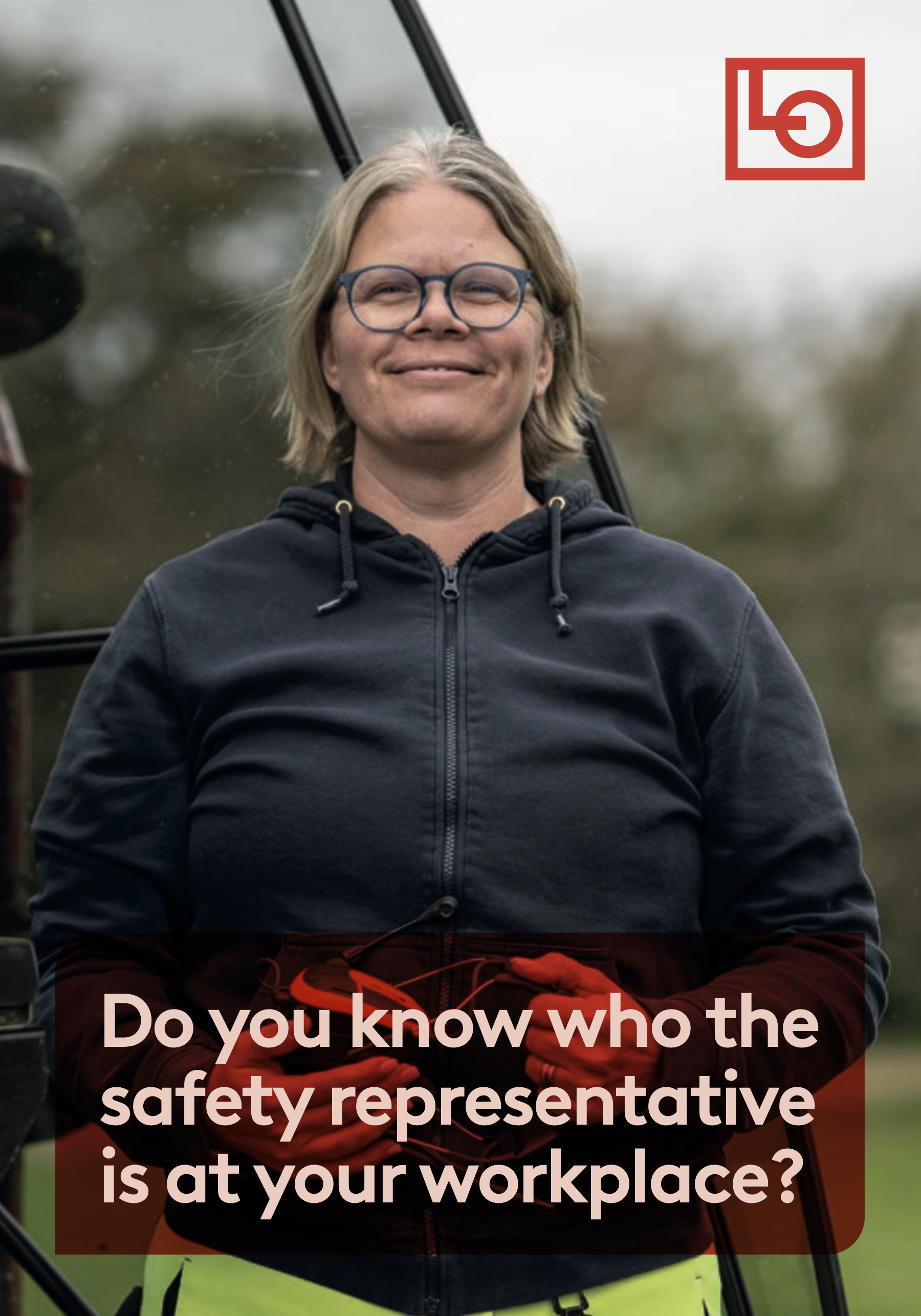 Flyer A5 - Do you know who the safety representative is at your workplace?