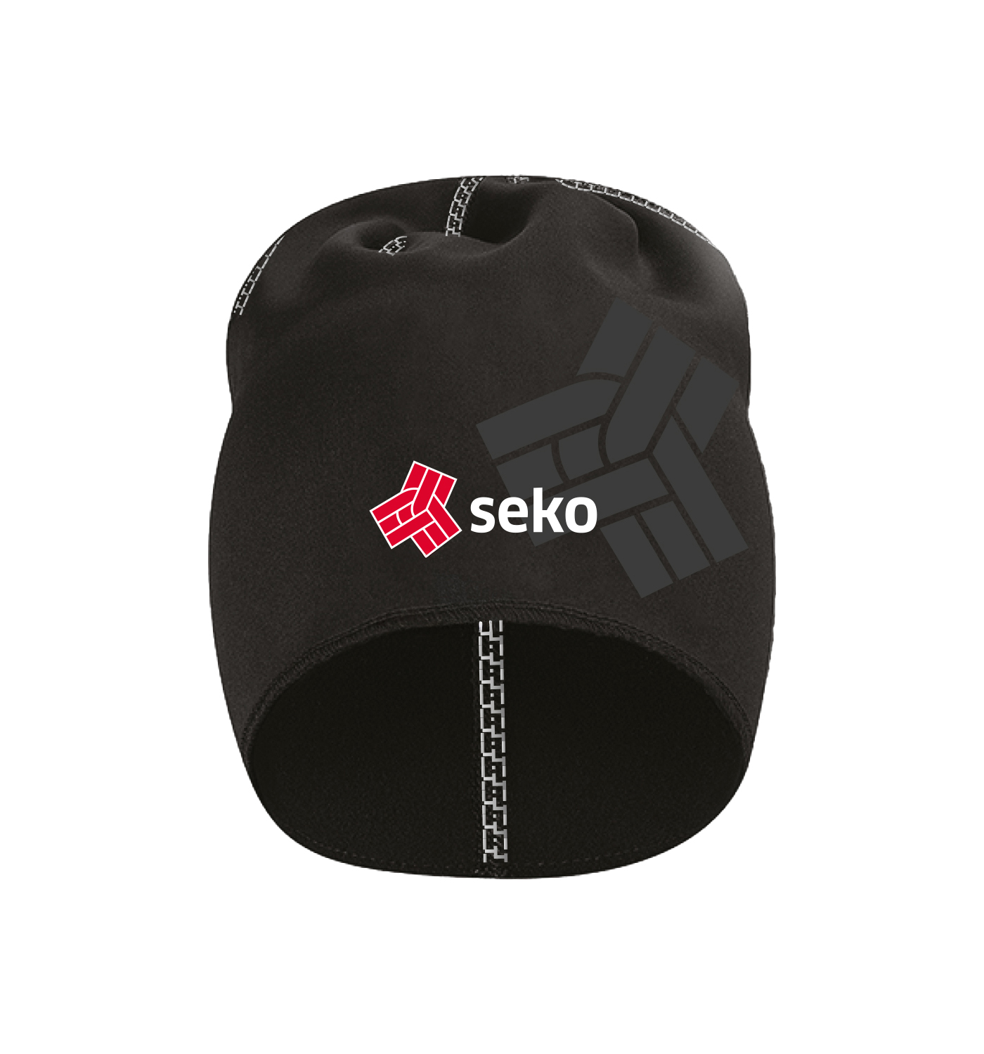 Mössa med reflexsömmar