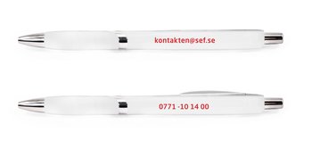 Bläckpenna Kontakten - Vit