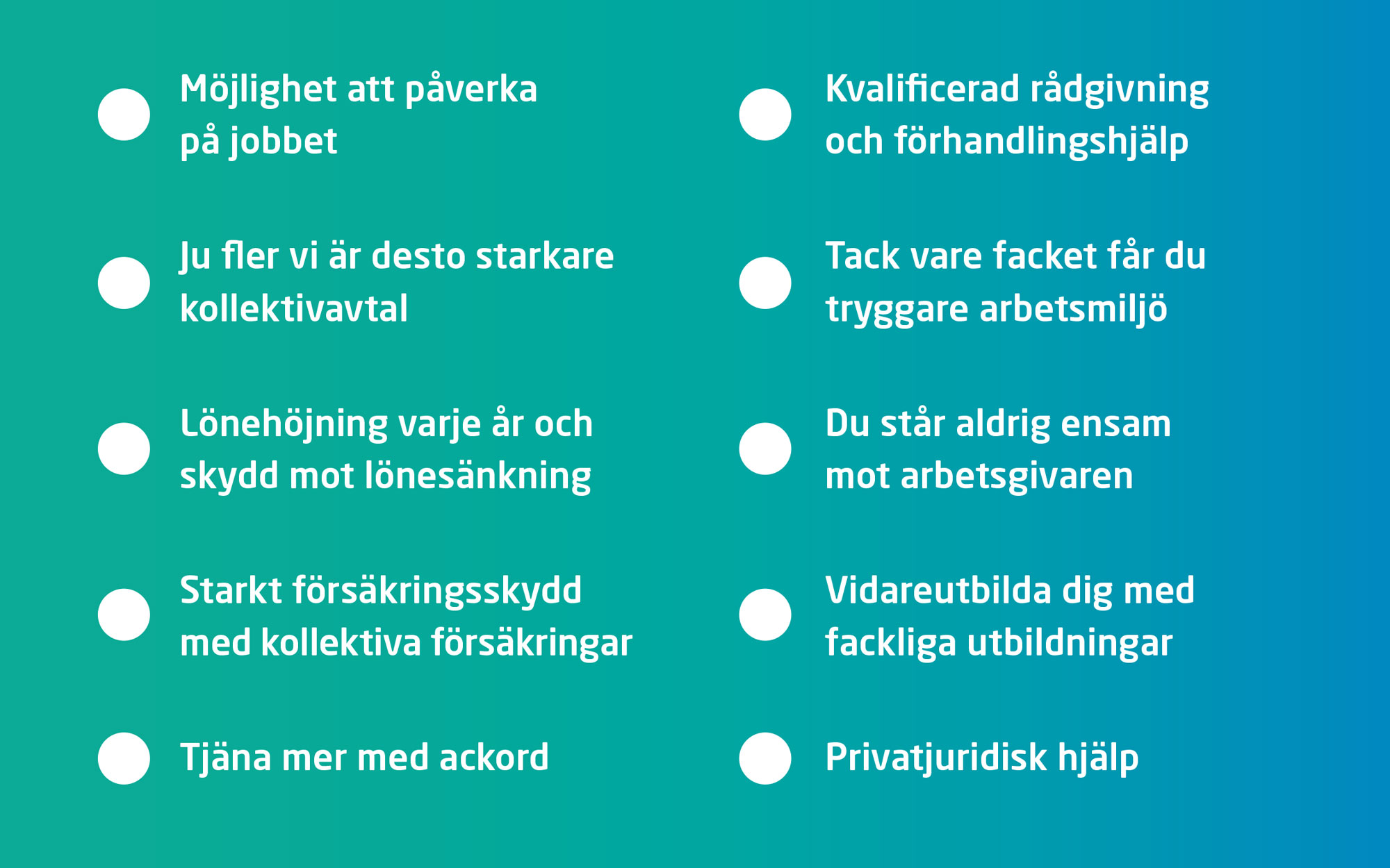 Visitkort: 10 skäl att bli medlem - 3