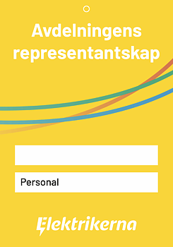 Röstkort Personal A7
