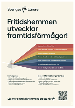 Fritidshemmen utvecklar framtidsförmågor! - affisch A4