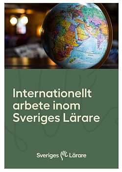 Internationellt arbete inom Sveriges Lärare - folder A5 - pdf