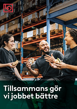 Folder A6 - Tillsammans gör vi jobbet bättre