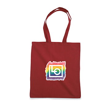 Tygkasse Fairtrade Pride - Röd