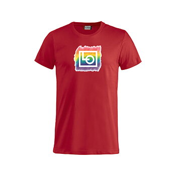 T-Shirt Pride - Unisex - Röd