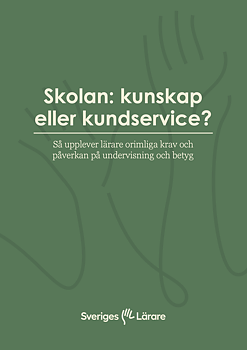 Skolan: kunskap eller kundservice? - pdf