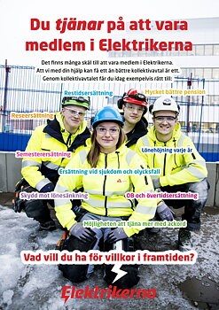 Affisch A3 Kollektivavtal