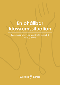 En ohållbar klassrumssituation - pdf