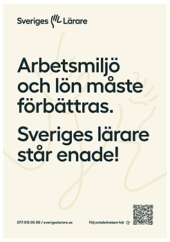 Sveriges lärare står enade! - Affischer A4 - pdf